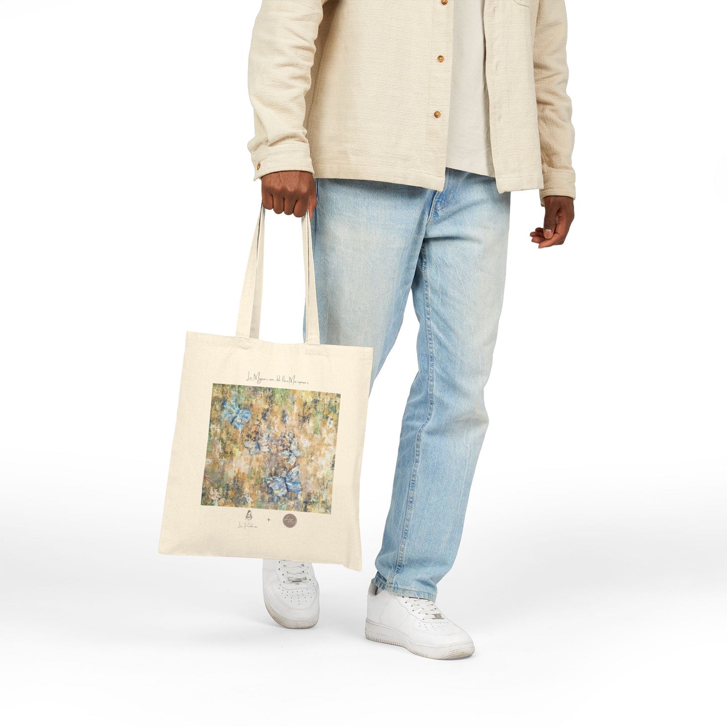 Tote Bag de Arte La Perdición - Colección “La Migración de las Mariposas” x Silvia Velázquez Art