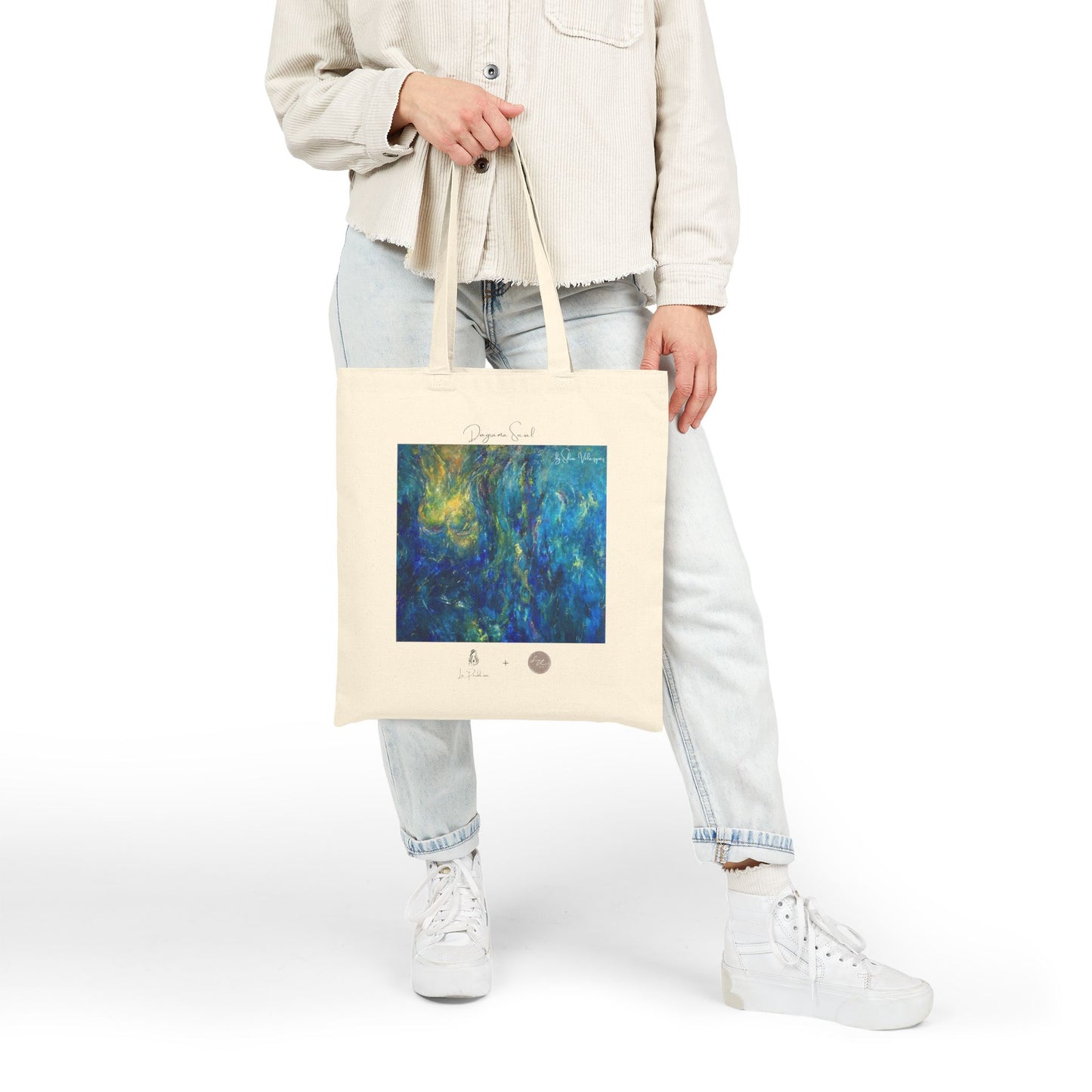 Tote Bag de Arte La Perdición - Colección “Diagrama Social” x Silvia Velázquez Art