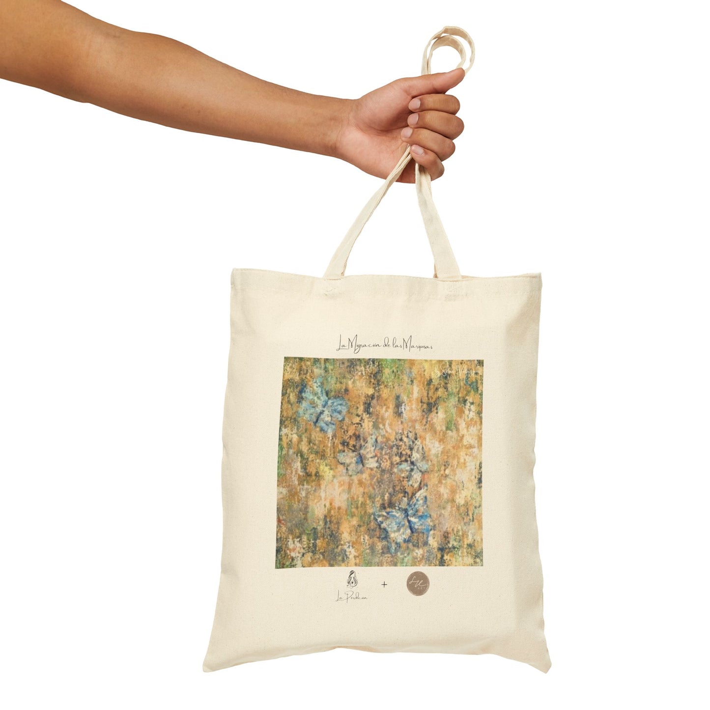 Tote Bag de Arte La Perdición - Colección “La Migración de las Mariposas” x Silvia Velázquez Art